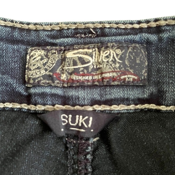 Silver Suki Mid Capri Cropped Jeans - Picture 9 of 17